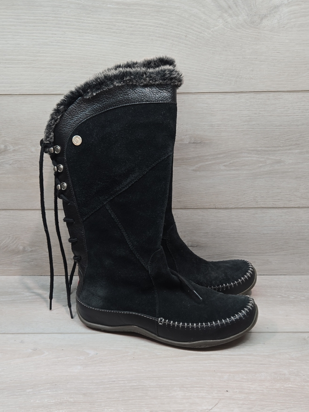 The North Face Women TallLace Up Leather 200 Gr Insulation Outdoor Shoes Boots 8